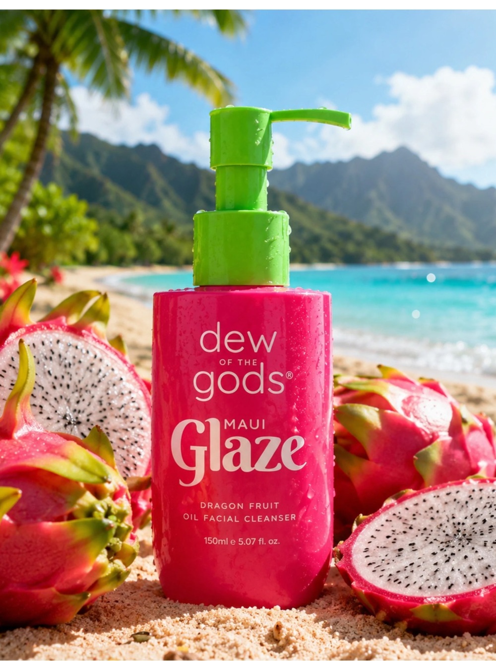 Dew of the gods Maui Glaze Oil Facial Cleanser
